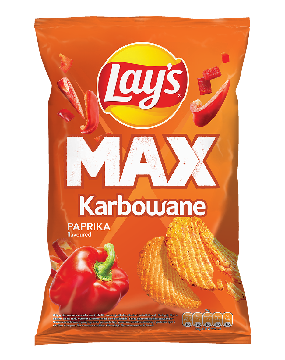 Lay’s Max Karbowane Papryka