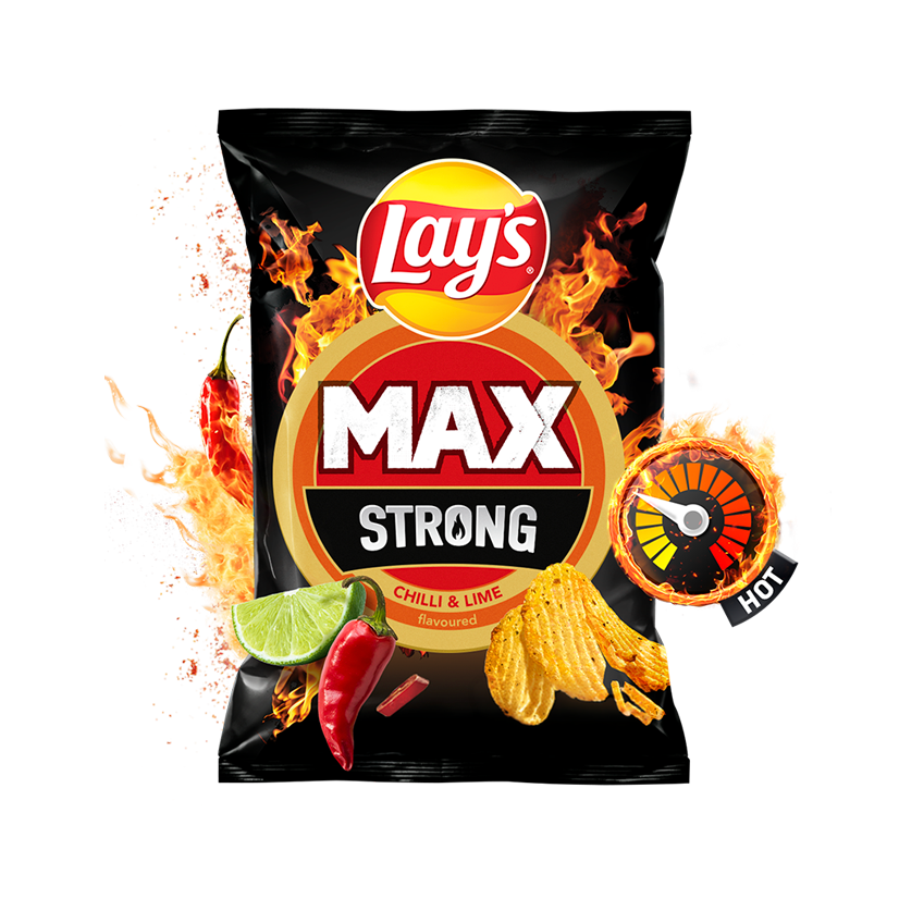 Lay's Max Strong Chilli & Lime