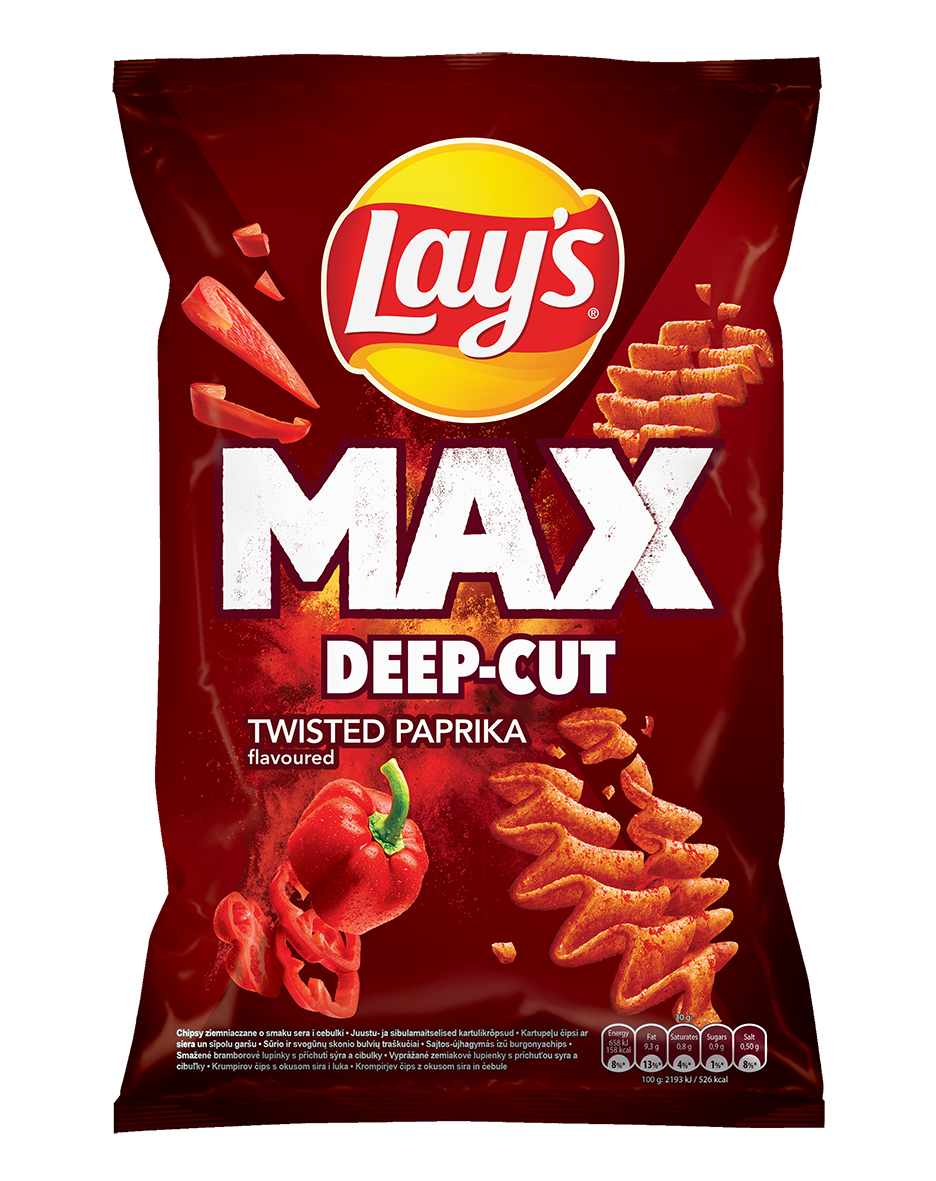 Lay's Deep-Cut Max Paprika